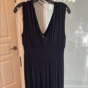 Old Navy Black Sleeveless Jumpsuit